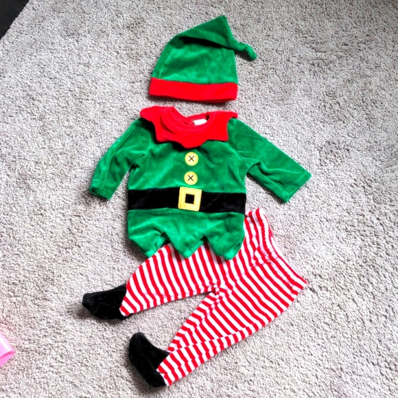 0-3 months, elf outfit - Picture 1 of 4